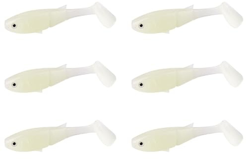 6 Lot Simulation Soft Bait Fishing Lures Realistic Articulating Swimbaits Enhanced Strike Rate Artificial Baits