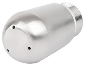 Boquilla de vapor for cafetera con orificio de 3/4, boquilla for espuma de leche, punta de varilla de vapor, compatible con cafeteras espresso Sage Breville 870/875/878(3-Hole)