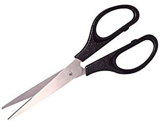 Kitchen Scissors Powerful Household Scissors Suitable for Kitchen Tailor Cutting Cloth Multi-Functional Size: 170 * 60cm(Black)