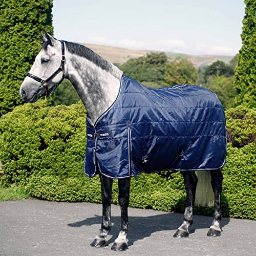 Masta 50g Lightweight Anti-Stick Horse Stable Rug - Navy Blue - 6ft 6inch