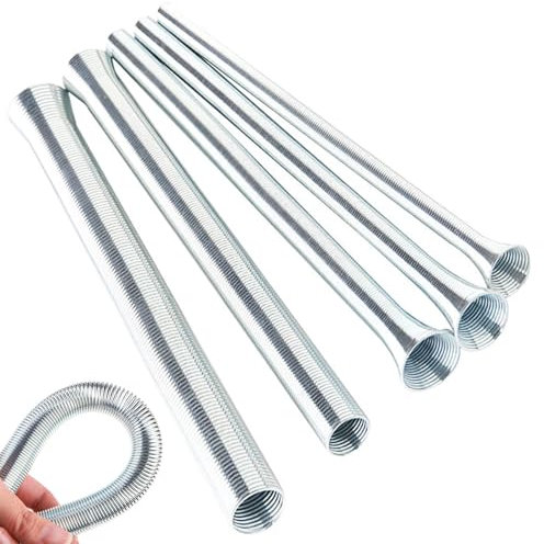 5 Pezzi Set Di Piegatubi a Molla, Piegatubi a Molla, Manuale Piegatrice a Molla, Spring Tube Bender, Per Tubi In Rame, Alluminio e Acciaio a Parete Sottile
