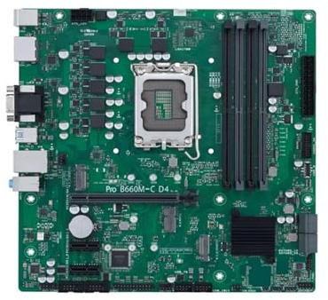 Scheda Madre Carte mère Fit for ASUS Pro B660M-C D4 CSM LGA 1700 DDR4 B660M B660 Prend en Charge Les processeurs i5 10400f i3 12100f 12400f