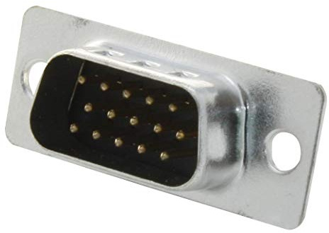 Anslutning, lödkopp, kontakt, 15 sätt; kroppsmaterial: metallkropp; montering: kabelfäste; kontaktmaterial ZDEA15P; antal x 1