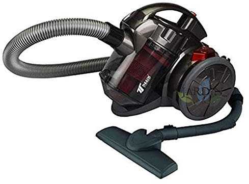 Thulos Aspirateur multi-cyclonique 700 W, 1,5 L Capacité TH-VC1006 (Rouge)