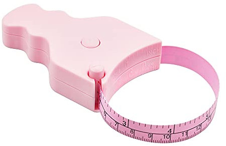 WINTAPE Ruban à mesurer corporel, ruban à mesurer souple, ruban à mesurer de 150 cm / 60 pouces, pour les mesures sur mesure, les mesures du corps, rétractable