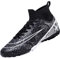 VTASQ Fußballschuhe Herren High Top Professionelle Fussballschuhe Outdoor Trainingsschuhe Jugendliche Athletics Sport Fußballspiel Training Sportschuhe Schwarz 43 EU
