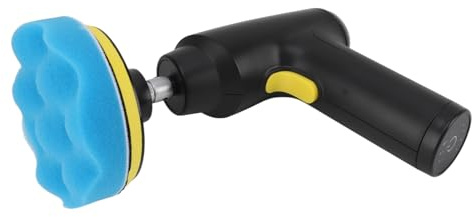 Lucidatrice a Tampone a Batteria, Lucidatrice a Tampone a Batteria Lucidatrice Elettrica Portatile Regolabile Ricaricabile a 3 velocità per Levigatura con Ceretta