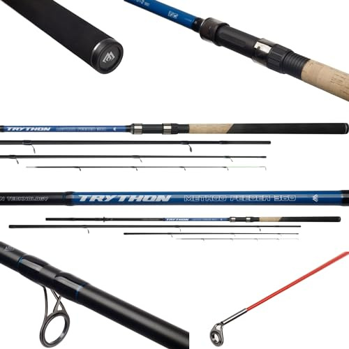 Mikado TRYTHON METHODFEEDER Canne à pêche au feeder 3,30 m 233 g/Wg. 90 g