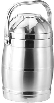 Cabilock Boîte Isolante Alimentaire Inox à Double Paroi Pot Thermique Portable Pour Adultes Contenant Repas Séparé Pour École Et Bureau Conservation Saveur Et Chaleur