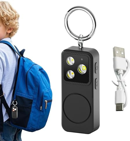 Alarma de seguridad | Dispositivo de autodefensa de 150 dB | Protección inteligente Dispositivos de seguridad personal - Para mujeres, niños, personas mayores, estudiantes, viajes, universidad, para