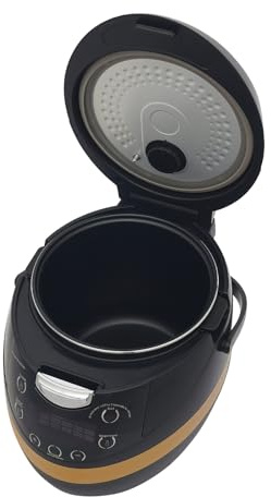 Cuiseur à perles entièrement automatique de 8 l, 1200 W, capacité jusqu'à 1,5 kg, cuiseur intelligent à thé au lait avec fonction de maintien au chaud 6H et écran tactile, pour magasin de thé à bulles