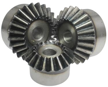 Kolstål rak vinkelväxel | Kolstål rak vinkelväxel 2M 22-27T 90 grader 1:1 for mekanisk transmission(24 Teeth)