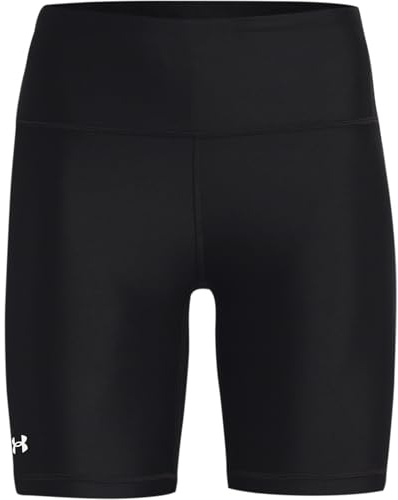 Under Armour Damen Armour Bike Short, leichte High Waist Radlerhose, bequeme Gym Shorts mit integrierter Vordertasche