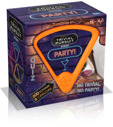 Winning Moves, gioco a quiz vari temi, edizione italiana, 600 domande per intrattenere e istruire durante qualsiasi festa, divertente gioco per 2-6 giocatori dai 16 anni in su