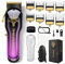 SUPRENT® Pro Professionelle Haarschneidemaschine, Hochwertige Friseurschere, DLC-beschichtete Klinge und Bürstenloser Motor, Wiederaufladbares Haarschneide-Set Geschenk für Männer (Lila) (Lila)