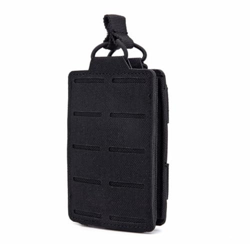 HOUSON Taktische Magazintasche, Magazintasche MOLLE Mag Pouch Magazinbeutel Jagd Magazin Tasche Molle Beutel für M4/M16/AK47/AK74 Magazin Schwarz