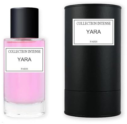Yara Eau de Parfum - 50 ml - Inspiration parfum - Note Oriental Floral, Notes d'Ambre, Bois de Santal et Vanille