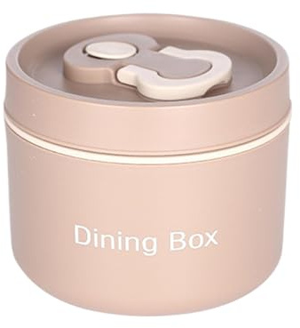 Contenants Isothermes, Contenants Thermiques Pour Aliments Chauds Verre À Déjeuner Thermo Chaud Avec Cuillère | Boîte À Lunch Étanche, Récipient À Collations De Grande Capacité Avec Poignée Pour Les V