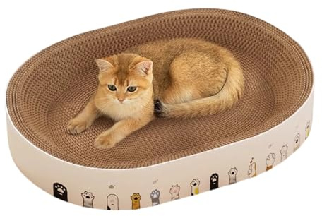 Tappetino Graffiante Dei Gatti | Tappetino Per Riposo E Come Area Giochi - Cartone Graffiatoio Per Gatti | Per La Protezione Dei Mobili E Del Pavimento Interno Arricchimento Del Sonno E Gioco