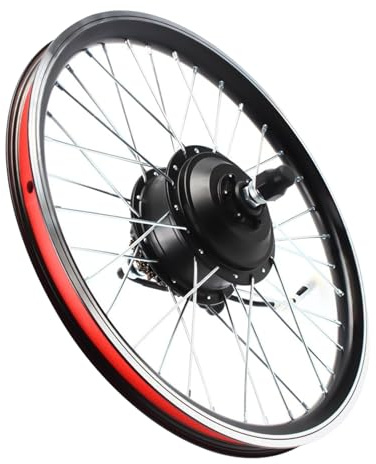 Kit de conversion pour vélo électrique 20 - Roue arrière 36 V 250 W - Kit de conversion de vélo électrique avec moteur à moyeu sans balais, écran LED, capteur PAS, sac de contrôleur, moteur de moyeu