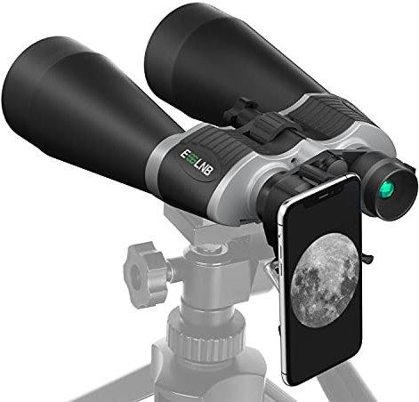 ESSLNB Prismatico Astronomico 13-39X70 Binoculares de Largo Alcance con Adaptador de Teléfono Adaptador de Trípode y Bolso para Terrestre Visita Caza Turismo
