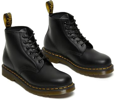 DR MARTENS 26230001 6 Eye Boot Homme Black Smooth EU 44