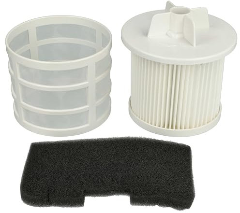vhbw Lot de 2 filtres compatible avec Hoover SE71_SE61011 39001374, SE71_SE60011 39001280 aspirateur - filtre d'échappement, filtre pré-moteur