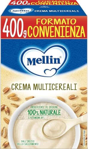 Mellin Crema Multicereali, Con Vitamina B1, Formato Convenienza 400g