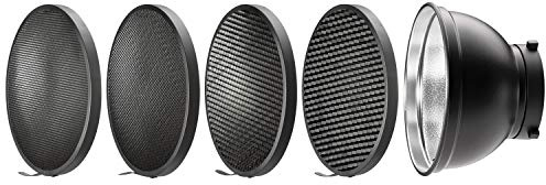 Westcott 55-Degree Wide Umbrella Reflector with Honeycomb Grids (Compatible with FJ400, Godox, Bowens Mount)