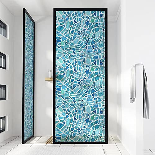 kina - RAV0044 Pellicole adesive per Vetri Rotolo Adesivo Trasparente misura 60x100 cm Lavabile Antigraffio Decorazione Box Doccia Finestre Uffici