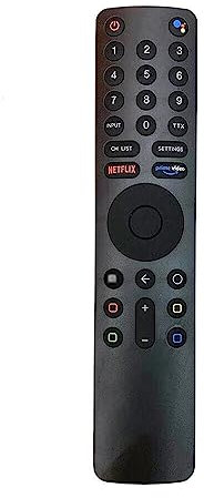 FAMKIT Ersatz-Bluetooth-Sprachfernbedienung Kompatibel mit Google Voice Assistant für MI TV 4S, 4A XMRM-010 L55MS-5A MI LED l43m6-6aeu