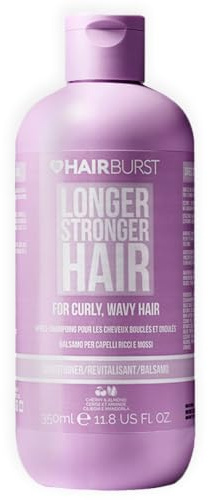 HAIR BURST Wavy & Curly Hair Conditioner – Conditioner für lockiges Haar, sulfatfrei, ohne SLS und Parabene – Pflegende Aminosäuren – Lockenverstärkung, Frizz-Kontrolle & Feuchtigkeitsspendend