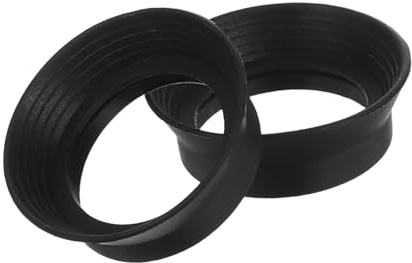 ARTIBETTER 2piezas Cubierta Ocular de Protección para Microscopio Repuesto para Copa Ocular Binocular Accesorios de Goma para Microscopio Estereoscópico Uso Laboratorio