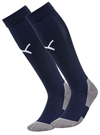 Puma Liga Socks Core, Calcetines para Hombre, Azul (Peacoat/White), 31-34 (Talla del fabricante: 1)