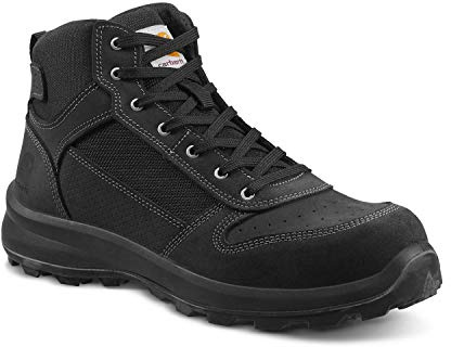 Carhartt Michigan Sneaker Mid Bottes de Combat Unisexes, Noir, 44 EU