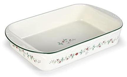 Pfaltzgraff Winterberry Rectangular Baker, 13 Inch