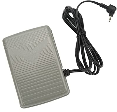 Control de Pie para Máquina de Coser Pedal Brother, Pedal de Interruptor de Pie Pedal de Control de Velocidad con Cable de 153 Cm para Fábrica de Costura Doméstica