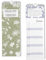 heylittlegreen Einpflanzbarer Wandkalender 2025 | Streifenkalender mit 12 Blättern aus handgemachtem Saatpapier | schmaler Kalender zum Eintragen von Terminen & Geburtstagen | nachhaltige Geschenkidee