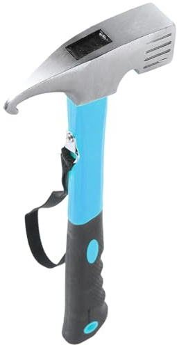 KOMBIUDA Martello per Picchetti da Campeggio Multifunzione con Manico Tpr Antiscivolo Estrazione Chiodi e Scavo Terreno Utile per Tende Outdoor e Attrezzi da Campeggio Con Corda per