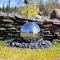 CLGarden Edelstahlkugel 38cm für Springbrunnen Garten Edelstahl aufwendig poliert und rostfrei Gartenbrunnen Zierbrunnen für Außen Wasserspiel