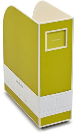 Semikolon 370093 Magazine rack A4 - magazine collector, document folder, format 10.5 x 26 x 31 cm - matcha light green