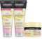 John Frieda Go Blonder Vorteilsset: Shampoo, Conditioner, Maske (Je 250 ml) - Schutz Vor Haarschäden - Aufhellend - Für Blondes, Blondiertes Haar