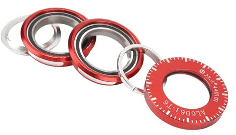 Set di Scodelle per Bicicletta Pieghevoli da 44 Mm, Cuffie Flessibili per Bici in Lega di Alluminio con Cuscinetti in Acciaio Inossidabile per MUP8 per SP18 (#2)