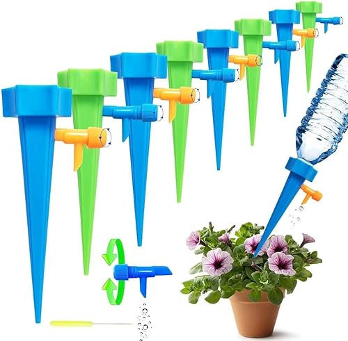 Automatische Bewässerung - Perfekt für den Urlaub - Bewässerungssysteme für Pflanzen - Urlaub, Garten, Balkon – Tropfbewässerungssystem für Zimmerpflanzen, Blumen, Topfpflanzen