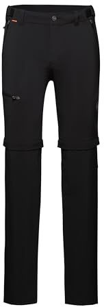 Mammut Runbold Zip Off Byxor Män, svart, 48 lång