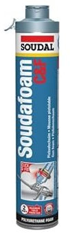 Soudafoam C&F - Mousse PU pistolable - Soudal - 0,75 L