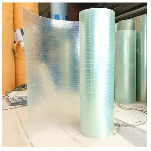 PFCDZDU Polycarbonate Roofing Sheet, Insulation Cladding Clear Cover Board, Greenhouse Balcony Garden Replacement Canopy Panel, Easy to Bend & Cut (Color : Clear-1mm, Size : 1.5x1m)
