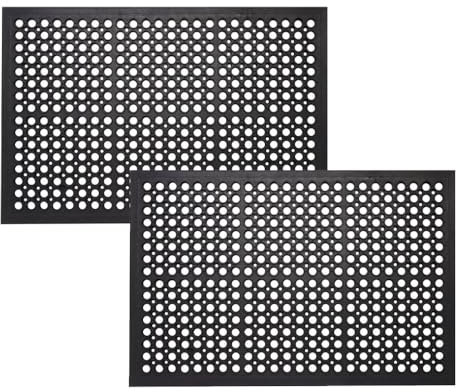 Envelor 2 Pack Anti Fatigue Bar Mat, Kitchen Floor Door Mat, 24 x 36 in
