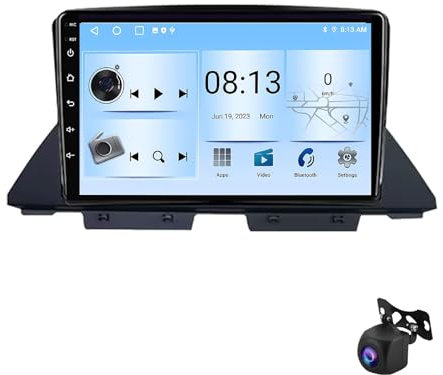 Android 13 Voiture Navigation Stéréo Lecteur Multimédia pour Iveco Daily 2023 9 Pouces HD IPS Écran Tactile Radio avec WiFi Bluetooth Support Commande au Volant RDS(T 4G+WiFi 8Core 8G+128G)
