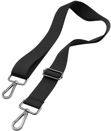lmoikesz Correa de Repuesto para Bolso de Hombro Longitud Ajustable con Correa Nailon Resistente y herrajes duraderos para Accesorios Moda Longitud Ajustable con Ganchos giratorios Metal para